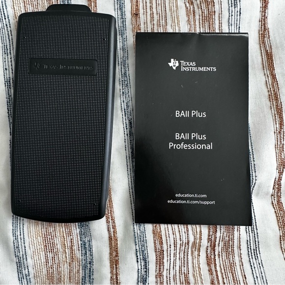 Texas Instruments BAII Plus Business Analyst Calculator - Picture 4 of 4